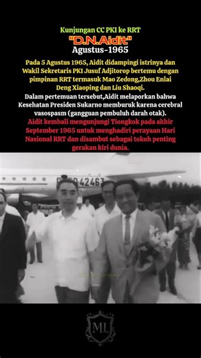 Kunjungan D.N. Aidit di RRT Sebelum G30S Meletus! 🇨🇳🇮🇩 #sejarah #sejarahindonesia #g30spki #shorts