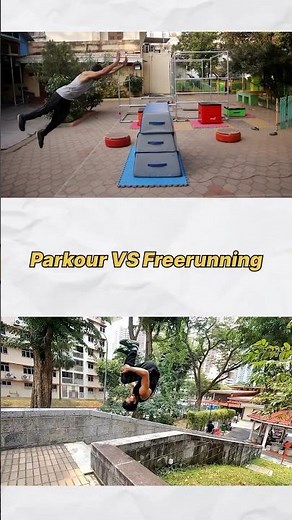 Parkour vs Freerunning difference #parkour #freerunning #chennai