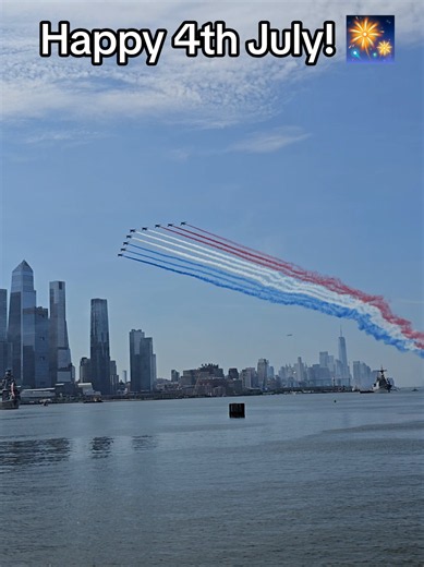 International Aerial Review: 250th Anniversary Flyover in NYC