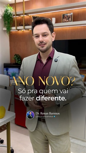 Faça de 2026 o ano da sua transformação! Agende de consulta: (44) 9 9838-0770 ou clique no link da bio. #emagrecimento #transformacao #medicinaintegrativa | Dr. Renan Barretos • Saúde e Bem-Estar