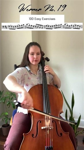 Daily Cello Practice | Werner No. 19