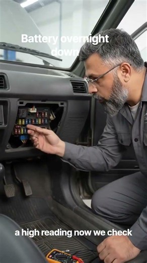 Car Battery Drains Overnight – Find the Hidden Electrical Drain #automobile #mechanic #autoelectric