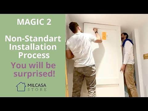 Milcasa Store - Magic 2 Concealed Sliding System - Installation Process