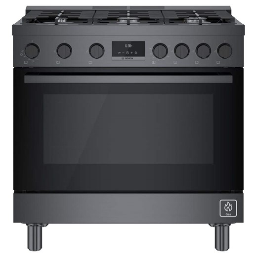 Reviews for Bosch 800 Series 36 in. 3.5 cu. ft. Industrial Pro Style Gas Range with 6-Burners in Black Stainless Steel | Pg 2 - The Home Depot