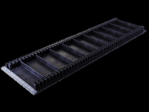 Corrugated Side Wall Conveyor Belts - Fluent Conveyors