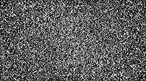 Tv Noise Static 4K With Sound Stock Video