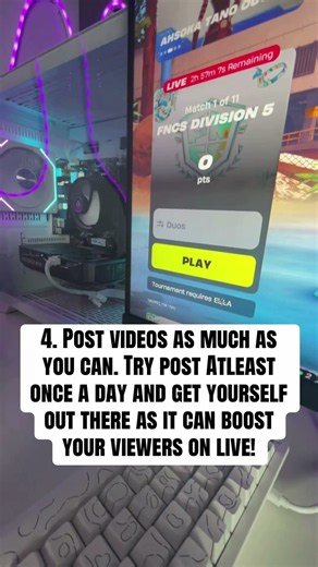 5 TIPS FOR STREAMING!