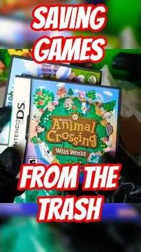 Diving for Nintendo DS Games In GameStop's Dumpster