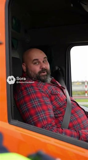 The seatbelt has failed 🚚😅