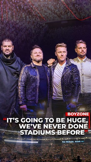 Boyzone Reunion Show at Emirates Stadium in 2026