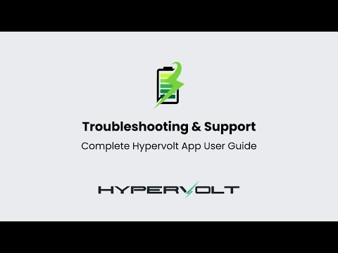 Troubleshooting & Support - Complete Hypervolt App User Guide