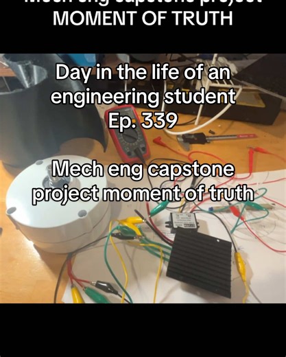 Day in the Life of a Mechanical Engineering Student | Capstone Project