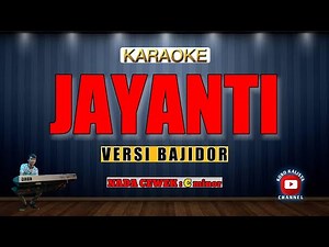 JAYANTI KARAOKE ADE ASTRID - NADA CEWEK