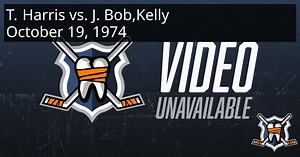 Ted Harris vs. J. Bob Kelly, October 19, 1974 - Philadelphia Flyers vs. Pittsburgh Penguins | HockeyFights