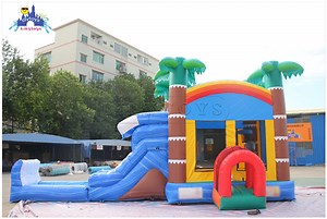 [Hot Item] Inflatable Bouncy Castle House with Swimming Pool for Children