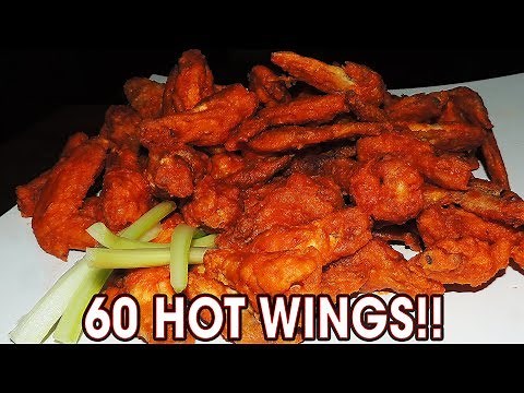 60 Buffalo Chicken Wings Challenge in Melbourne!!