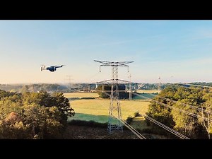ANAFI Ai - Inspecting High Voltage Power Lines