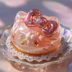 If you want to create AI content you don't have to pay for credits. I use free platforms all the time for different things. For example, the image for this little Hello Kitty dessert was made with META AI for free. 🐱💙 | Faux Feast