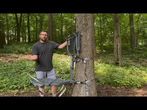 Watch to see how this tree stand works!