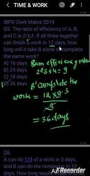 Time and Work Formula and Tricks for Competitive Exams