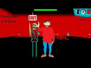 1st prize swapped basics - character swap - Baldi's basics mod