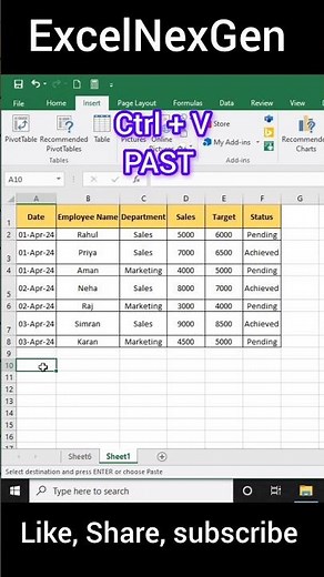 MIS Report in Excel in 30 Seconds ⚡ (Boss Impress Trick)#excel #exceltricks #excelshorts