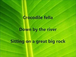 Colin Buchanan - Crocodile Song - W Lyrics