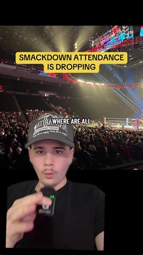 Niv 🥸 | Smackdowns attendance is dropping cause the show sucks! #smackdown #tripleh #codyrhodes #wwetiktok #wrestletok | Instagram