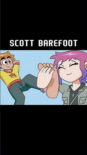 Scott Pilgrim Ramona Flowers, Barefoot, Cartoon Feet, Anime Feet