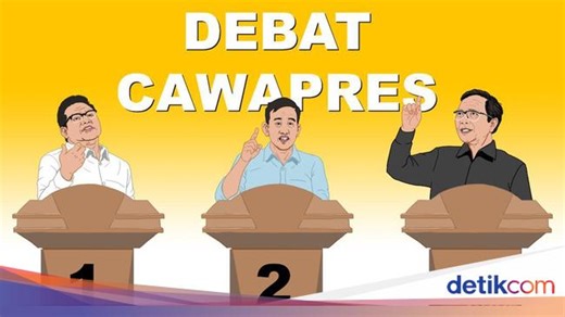 Debat Cawapres 2024 Pertama: Jadwal, Tema, Live TV, Moderator, Panelis