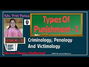 31. Types Of Punishment - 1