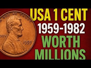USA 1 Cent 1959–1982 Worth Millions! Hidden Lincoln Cent Errors That Make You Rich!