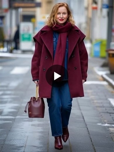 🍷 Wine and Burgundy - Shades of Quiet Strength In these looks, the cut is not what defines the impression. The color does. Wine and burgundy reveal their true beauty after 40 and 50 - without… | Natalja Onuma, Dr
