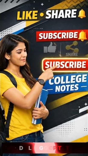 College Notes Channel Best Channel for Exam Preparation | (Notes + Suggestions