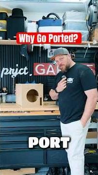 TEAM PORTED - Why do you love a vented box? And havyou touched port math or just let tech do it?