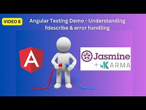 Angular Testing Tutorial - fdescribe in Angular Unit Tests | Error Handling