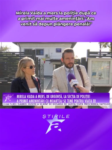 Mirela Vaida depune plângere penală după amenințări online