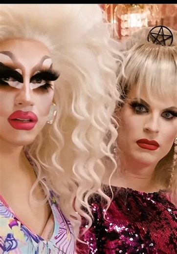 Trixie and Katya being a mood for 1 minute #trixiemattel #katya #dragrace #rupaulsdragrace #unhhhh #fypシ #viraltiktok