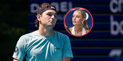 Stefanos Tsitsipas' ex-girlfriend shares observation about Taylor Fritz & Morgan Riddle's relationship after break-up rumors getting debunked