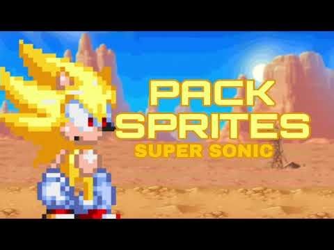 PACK DE SPRITES DO SUPER SONIC (TÁ NA DESCRIÇÃO)