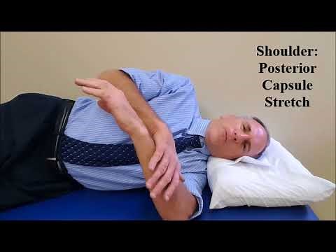 Shoulder Posterior Capsule Stretch: Side Lying Sleeper Stretch