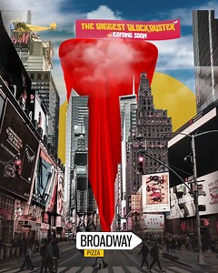 198K views · 482 reactions | The Blockbuster is coming soon to stores near you! Any Guesses as to what's happening ? *The Correct guess wins a 20 Inch Pizza; Stay tuned for the reveal for a couple of days!  #BroadwayPizza #TheBlockBuster #ComingSoon | Broadway Pizza | Facebook