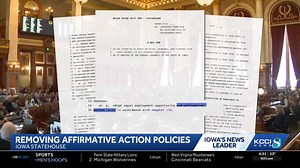 Bill removing state affirmative action measures approved by Iowa House panel