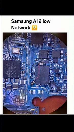 Samsung A12 Low network 🛜 no network issues Solution 🔥 #Samsung #repair