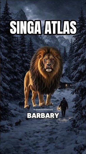 Get to know the biggest lion #animalfacts