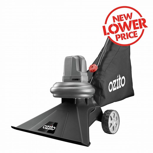 Ozito 1600W Corded Garden Vacuum