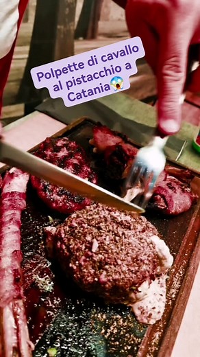 199K views · 883 reactions | Polpette di cavallo con pistacchio #siciliaatuttotondo #sicilia #carnedicavallo #catania #sicily #food #foodlover #pistacchio #cataniabedda #sicilytourism #cataniafood #summer #summer2022 #estate2022 | Siciliaatuttotondo | Facebook