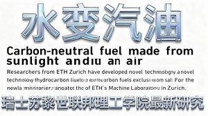 「CO₂＋水==汽油」燃油车的救赎降临❗️