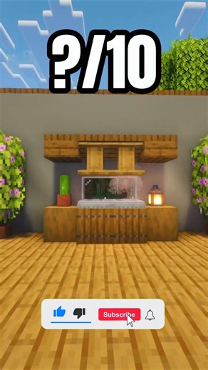 🍳🔥 Mini Kitchen Stove in Minecraft! | #Shorts #minecraft #usa