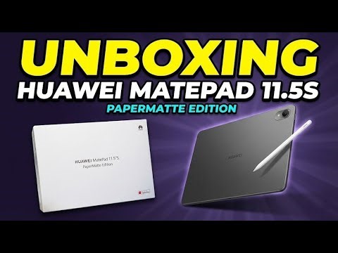 Huawei MatePad 11.5s PaperMatte Edition | Unboxing and First Impressions